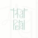 Brand Identity Design That Petal Logo Bianco